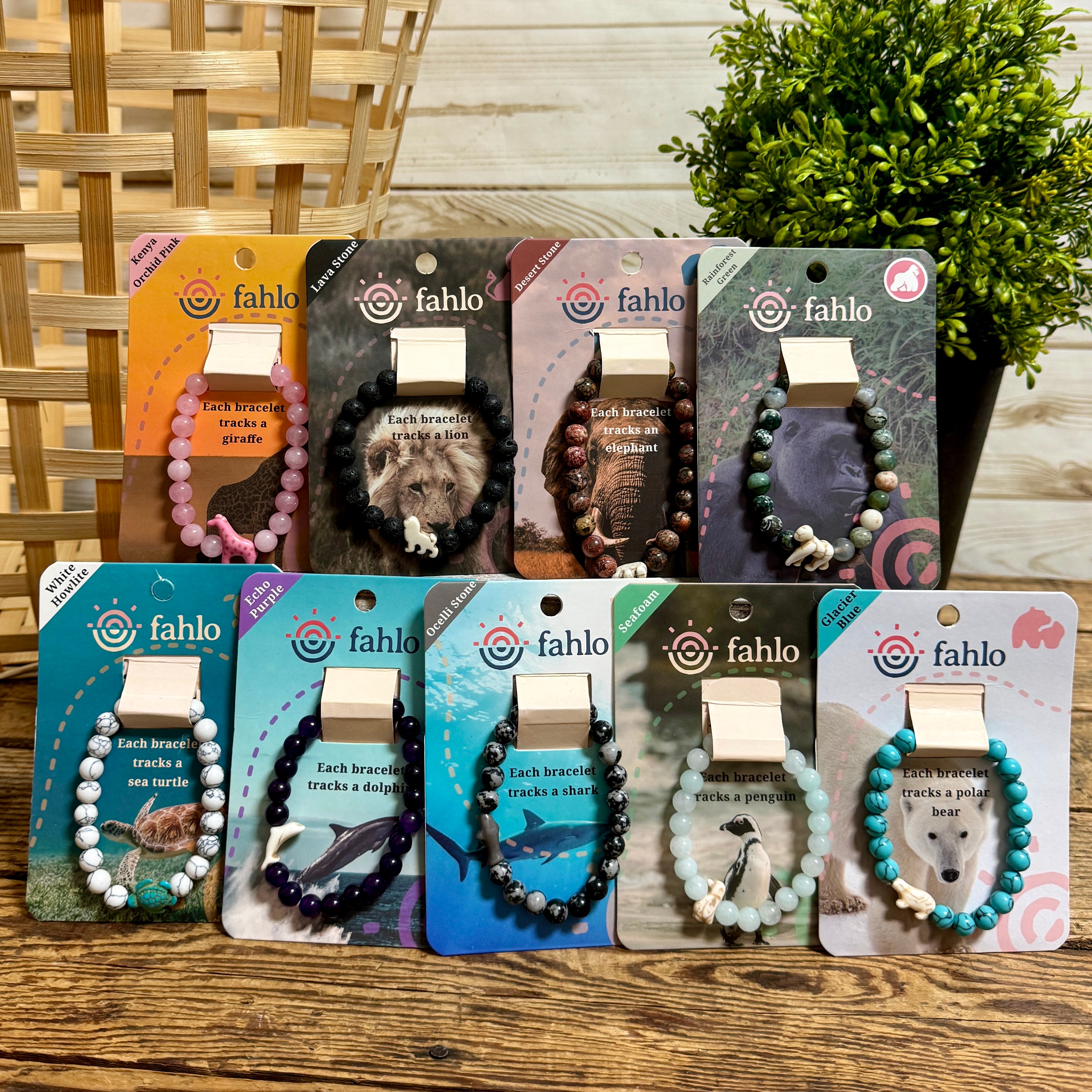 Fahlo Animal Tracking Bracelets – Apothecary Gift Shop