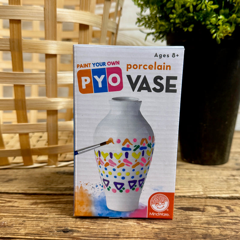 Paint Your Own Porcelain Vase