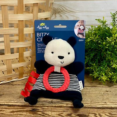 Itzy Ritzy Bitzy Crinkle Sensory Crinkle Toys with Teether