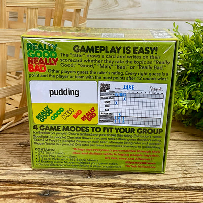 Really Good Really Bad Game
