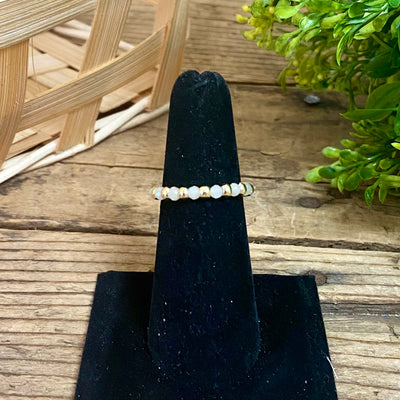Beaded Stretch Rings