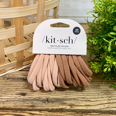 Recycled Nylon Hair Elastics by Kitsch