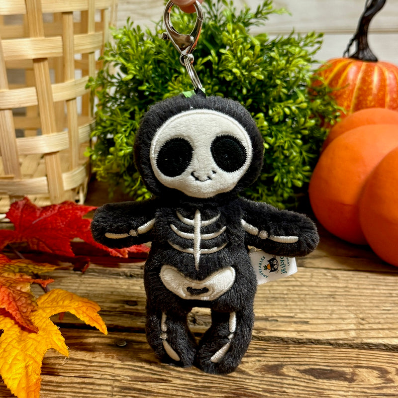 Skeleton Bob Jellycat Bag Charm