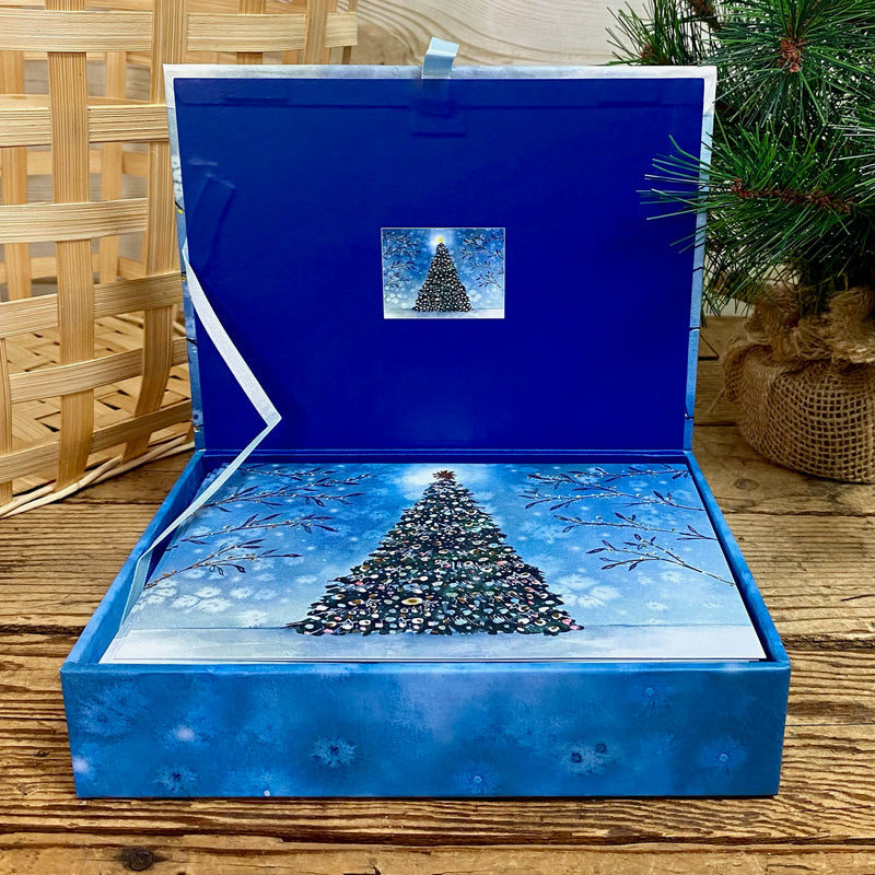 Twilight Tree Boxed Christmas Cards