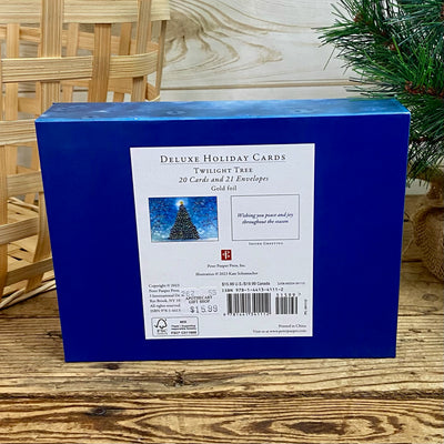 Twilight Tree Boxed Christmas Cards