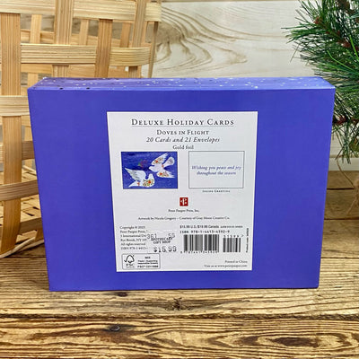 Doves In Flight Boxed Christmas Cards