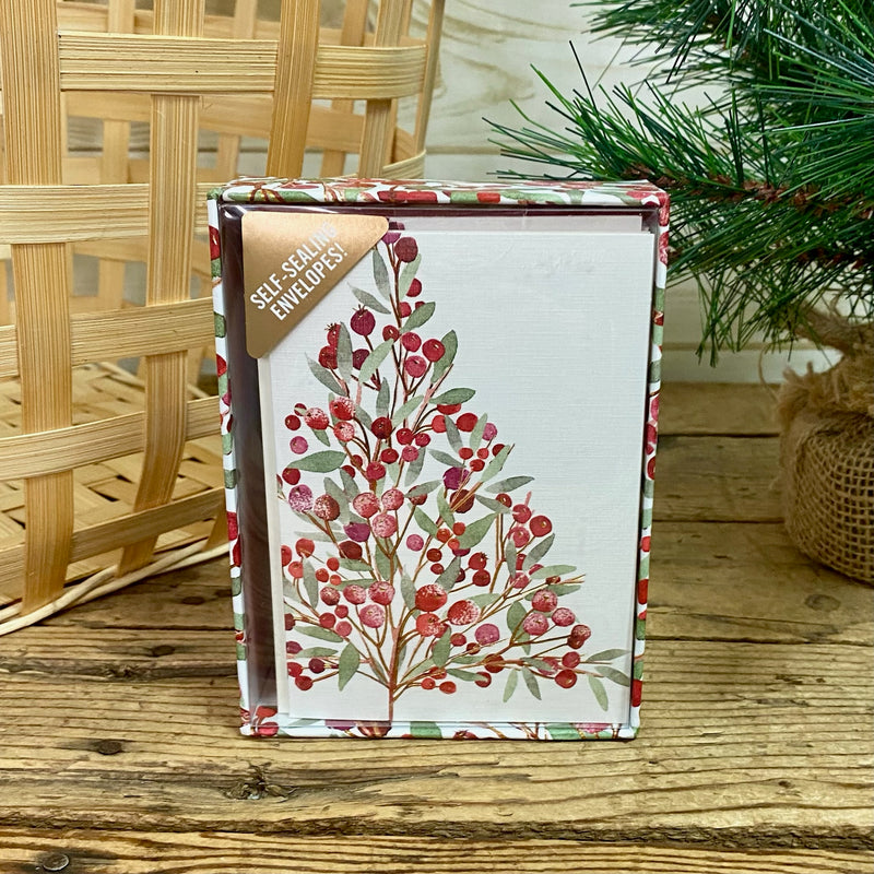 Festive Bough Boxed Christmas Cards