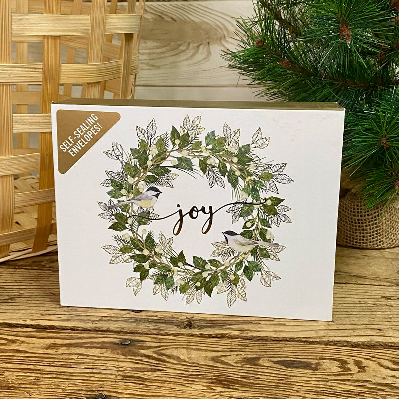 Wreath Of Joy Boxed Christmas Cards
