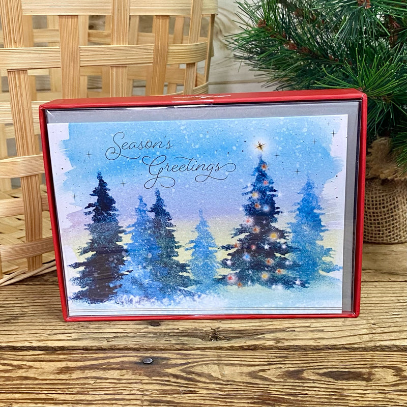 Glorious Tree Boxed Christmas Cards