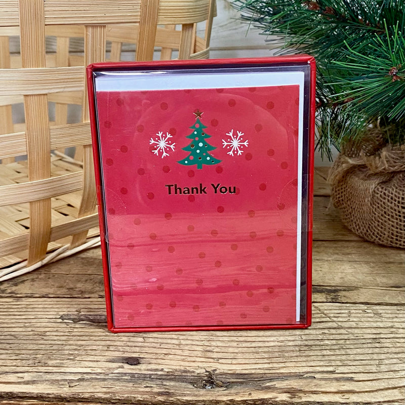 Thank You Boxed Christmas Cards