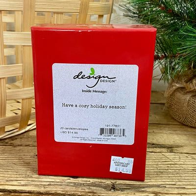 Winter Deer Vibes Boxed Christmas Cards
