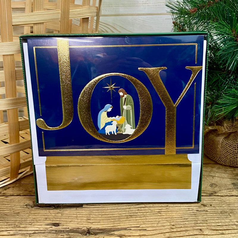 Nativity Joy Boxed Christmas Cards