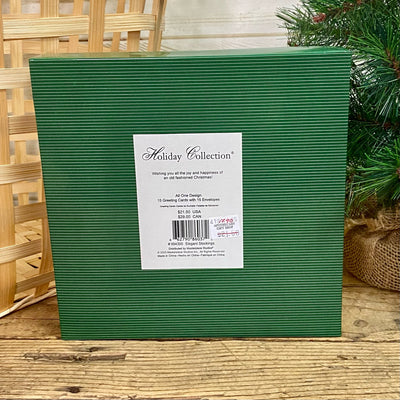 Elegant Stockings Boxed Christmas Cards