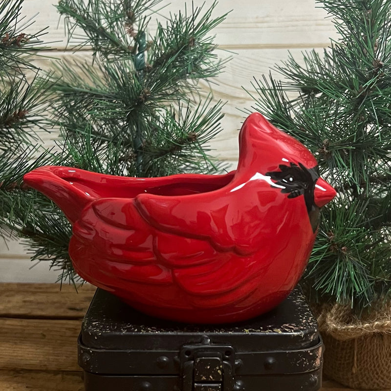 Red Cardinal Bowl