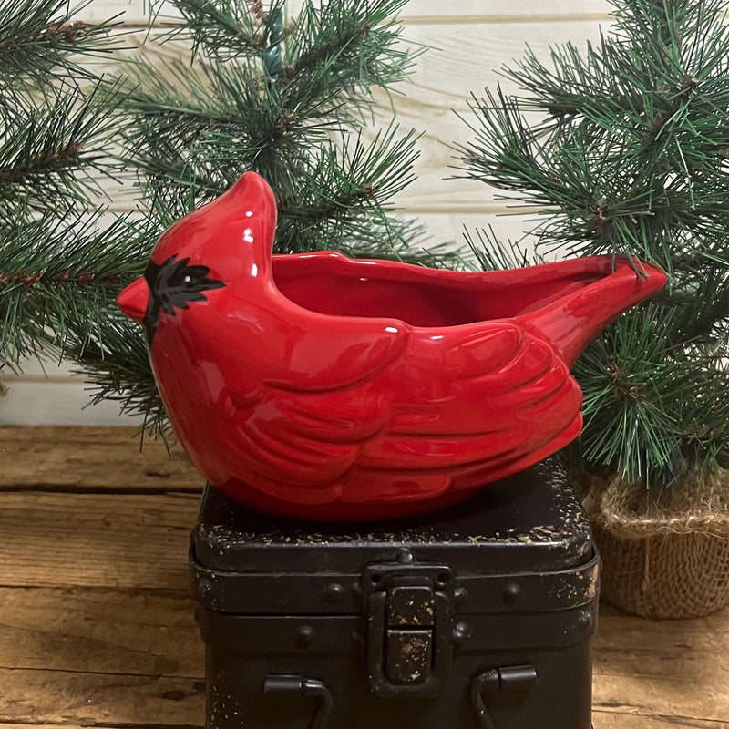 Red Cardinal Bowl