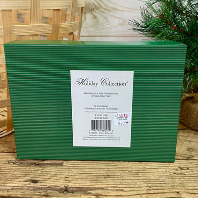 Merry Snowmen Boxed Christmas Cards