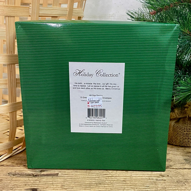 Nativity Star Boxed Christmas Cards