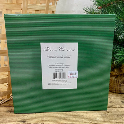 Antique Holiday Boxed Christmas Cards