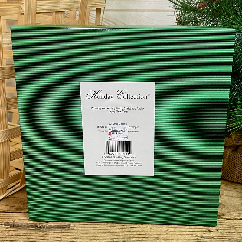 Sparkling Ornament Boxed Christmas Cards