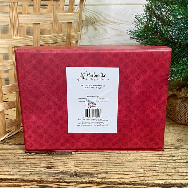 Santa and Friends Boxed Christmas Cards