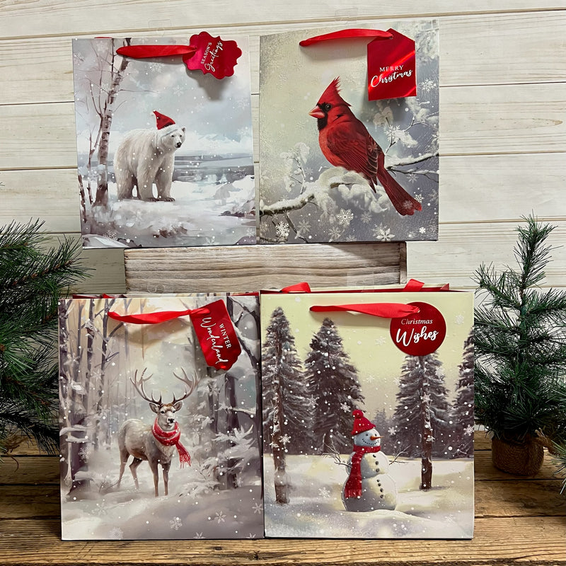 Snowy Landscapes Gift Bags