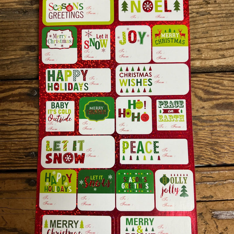 Christmas Gift Labels