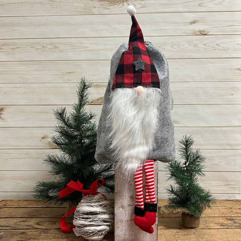 Gnome Gift Sack With Legs Large