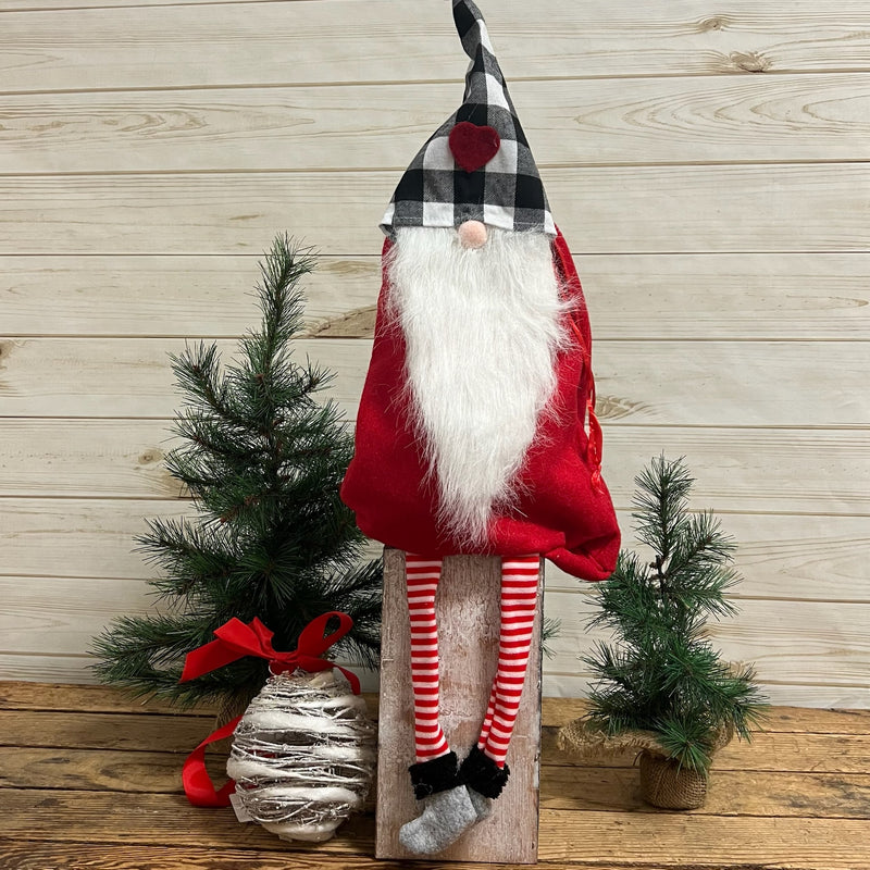 Gnome Gift Sack With Legs Large