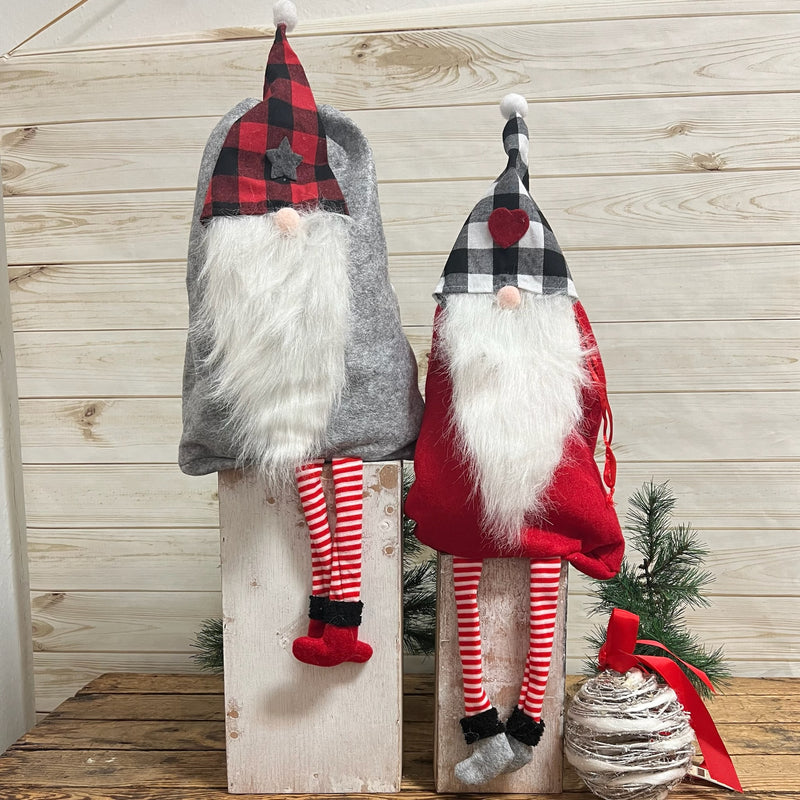 Gnome Gift Sack With Legs Large