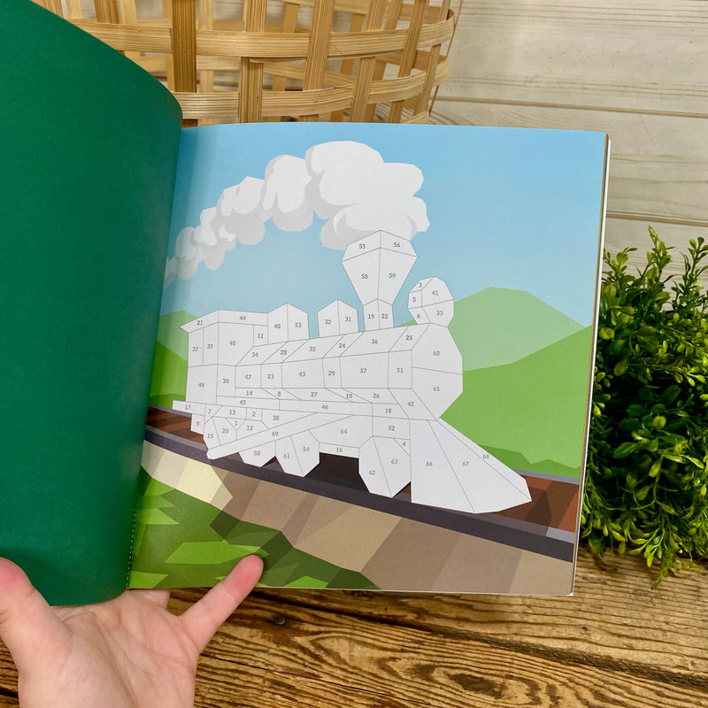 Paint By Sticker Books