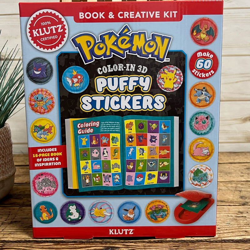 Klutz Pokemon Puffy Stickers