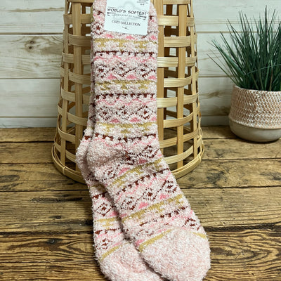 World's Softest Cozy Winter Crew Socks