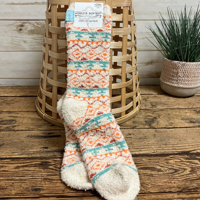 World's Softest Cozy Winter Crew Socks