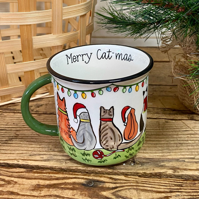 Merry Cat-Mas Mug