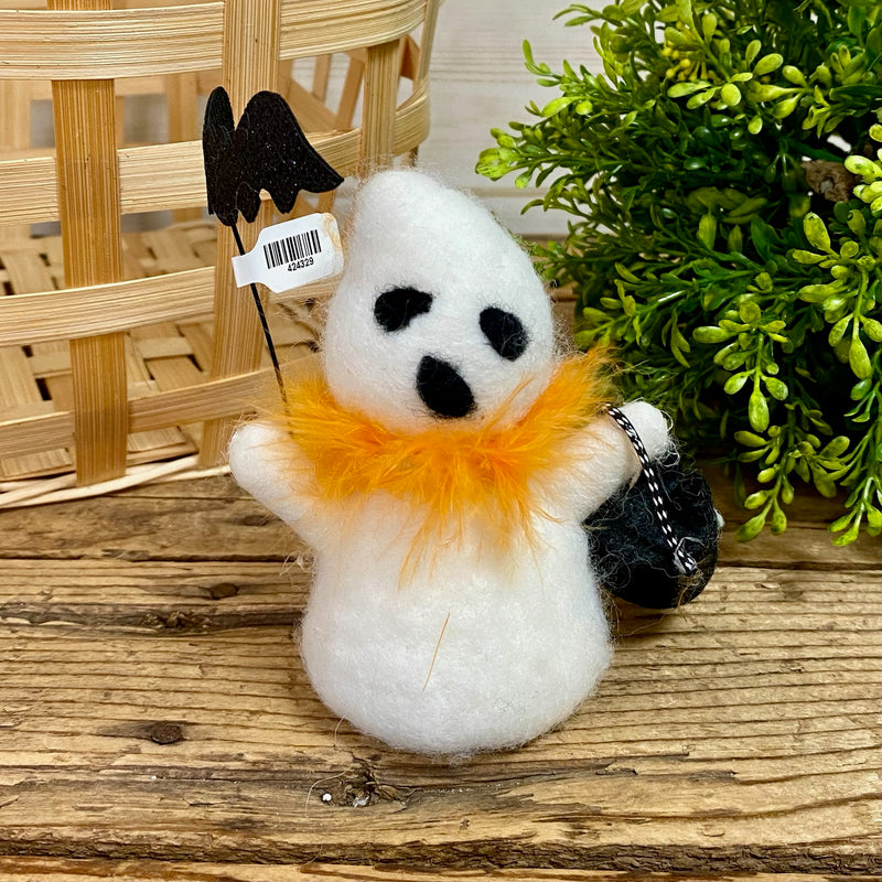 Ghost With Orange Scarf