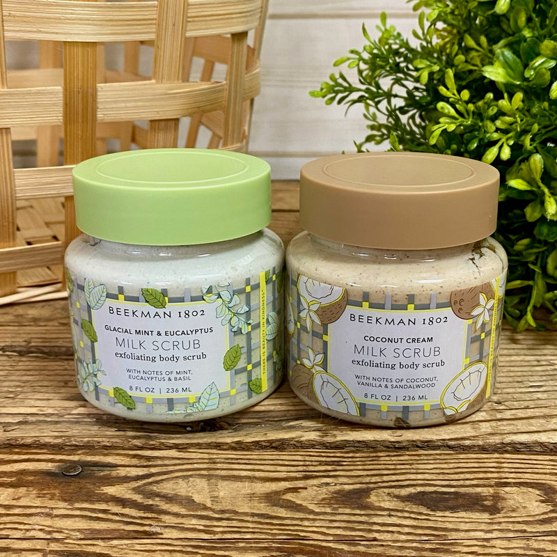 Beekman Milk Scrubs