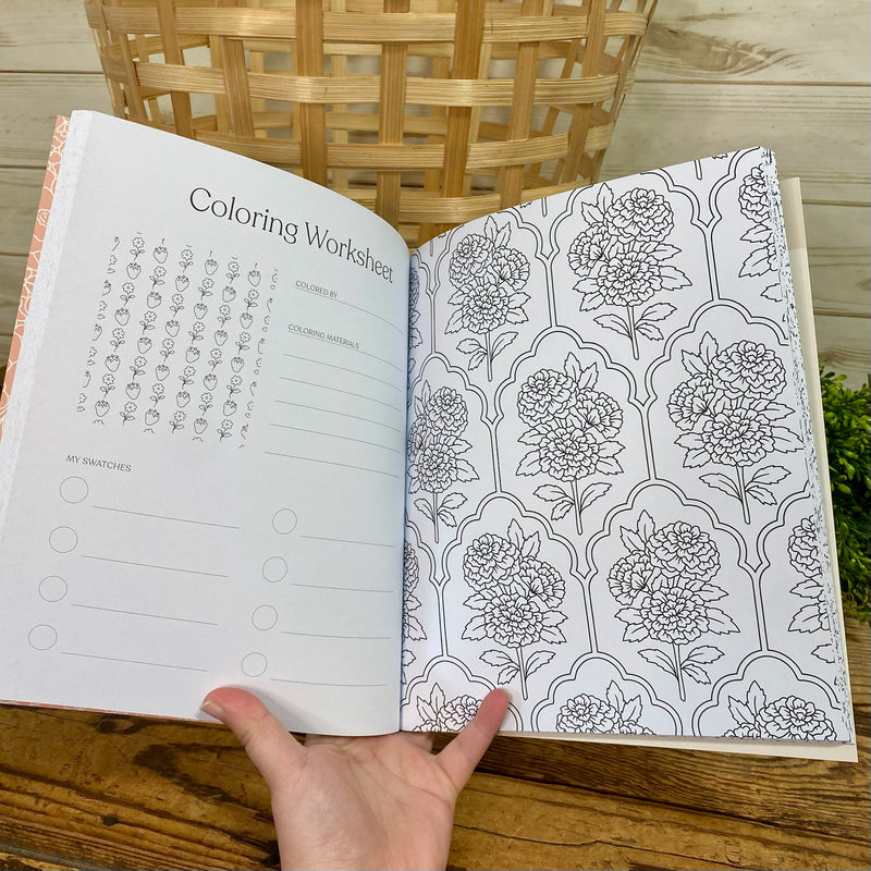 Wallflowers Coloring Book