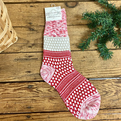 World's Softest Textured Gallery Crew Socks