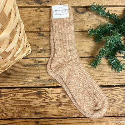 World's Softest Ragg Feather Crew Socks