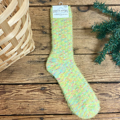 World's Softest Ragg Feather Crew Socks
