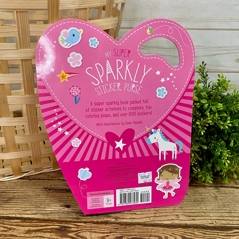 My Super Sparkly Sticker Purse Book