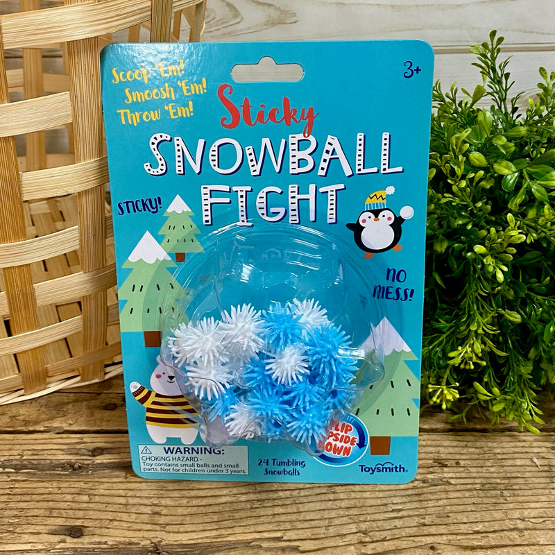 Sticky Snowball Fight