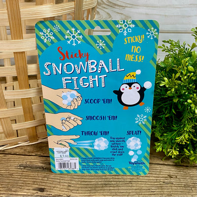 Sticky Snowball Fight