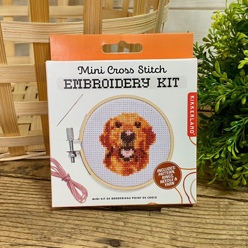 Mini Cross Stitch Embroidery Kits