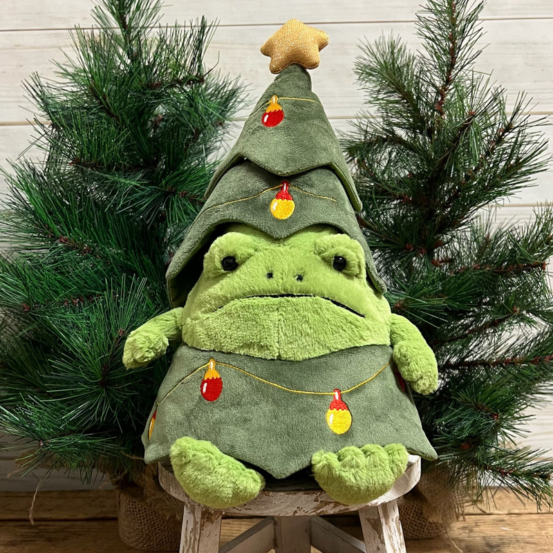 Christmas Tree Ricky Rain Frog Jellycat