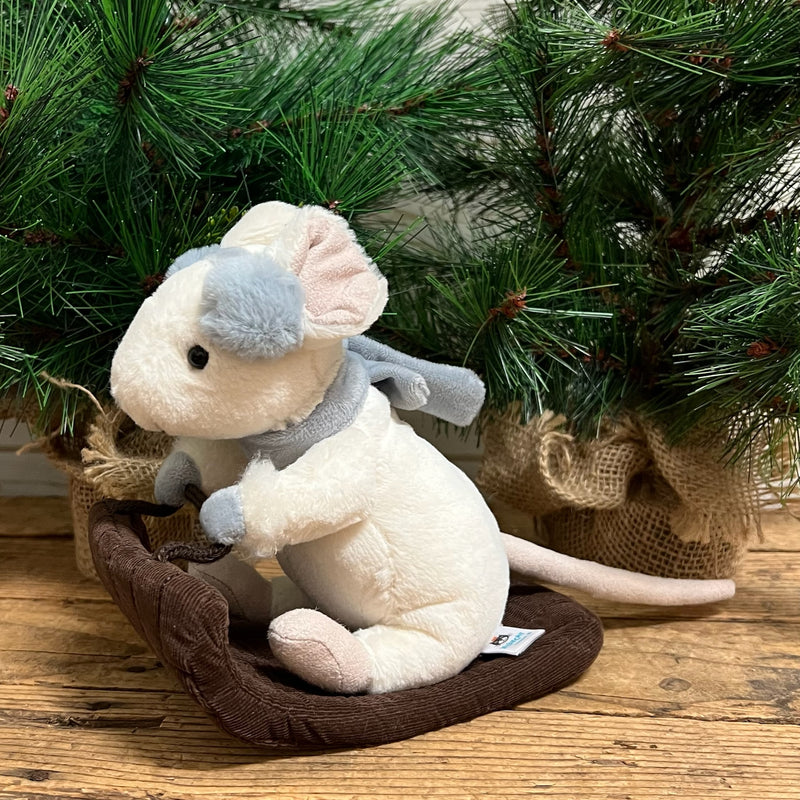 Merry Mouse Sleighing Jellycat