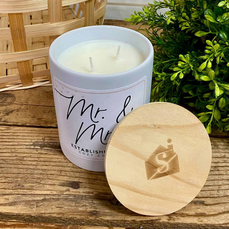 Mr. & Mrs. 2026 Candle