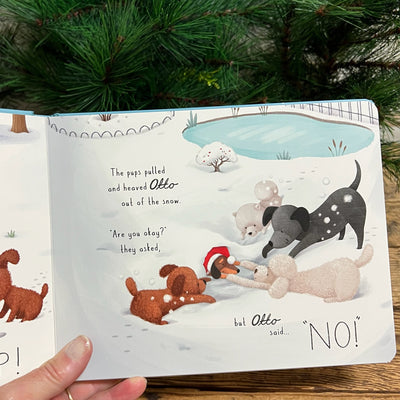 Otto's Snowy Christmas Jellycat Book