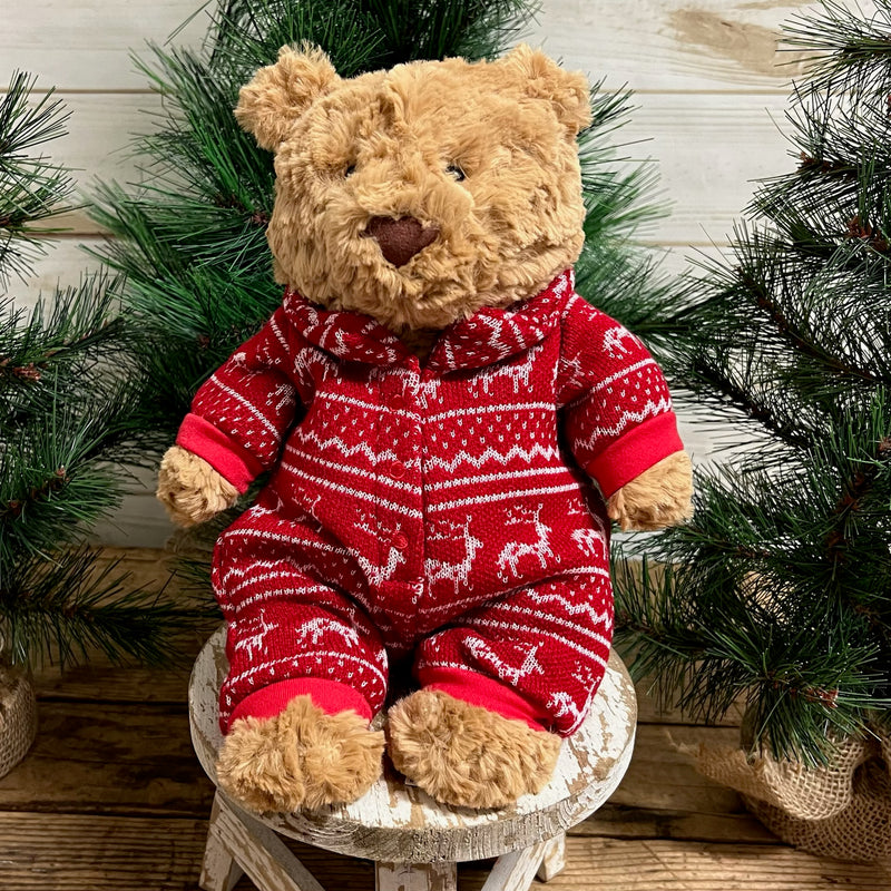 Bartholomew Bear Winter Pajamas Jellycat