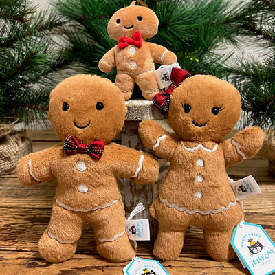 Jolly Gingerbread Fred Jellycat